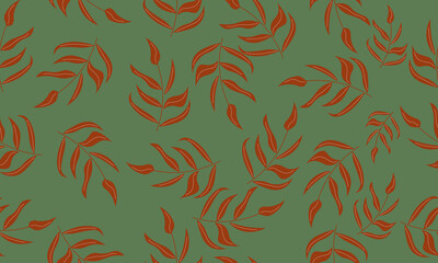 Seamless pattern with flowers,palm branch, leaves. Creative floral texture. Great for fabric, textile Vector Illustration
