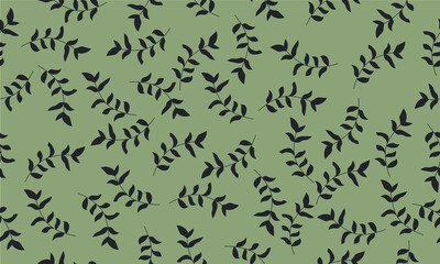 Seamless pattern with flowers,palm branch, leaves. Creative floral texture. Great for fabric, textile Vector Illustration
