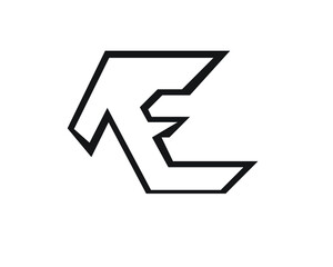 a and e creative logo designs and logo letters and initials 