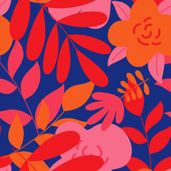 Vintage seamless pattern