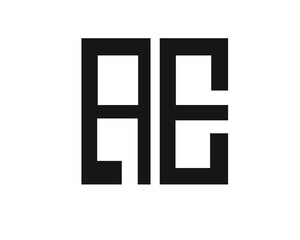 a and e creative logo designs and logo letters and initials 