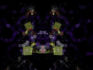 Imaginatory fractal background Image