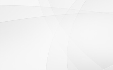 Abstract geometric white and gray curve line gradient texture background. with space for concept design Technology and modern.