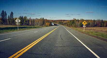 Fototapeta premium empy highway