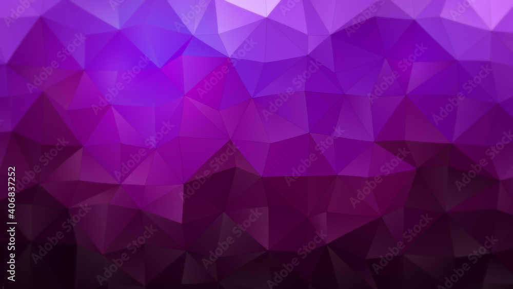 Poster purple, magenta and burgundy red polygon vector pattern background. abstract 3d triangular low poly 