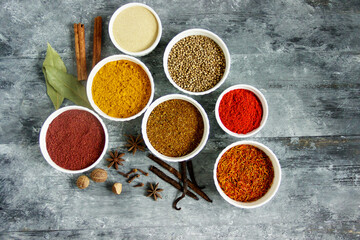 Fragrant spices for cooking. Dry spices