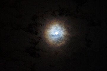 moon in the sky