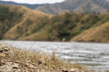 lake in the mountains