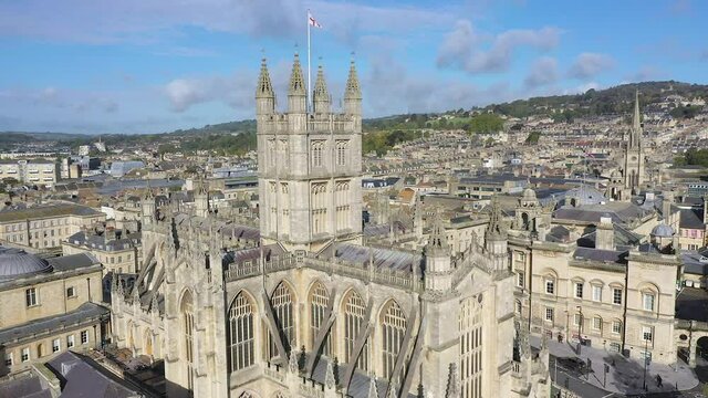 Georgian City of Bath and Bath Cathedral, Somerset, England  