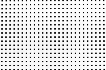 White seamless abstract wall texture with black squares pattern background