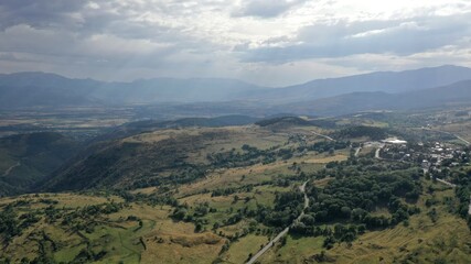 station de montagne de Font-Romeu et four solaire d'Odeillo