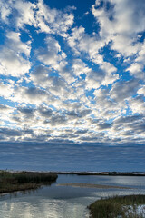 Obraz premium Cloud bank over Sound