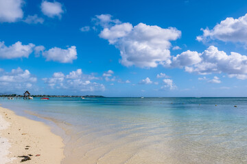 Fototapeta premium View of the sea - Mauritius