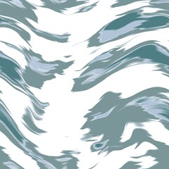 
Teal mottled patterned linen texture background. Summer coastal living style home decor fabric effect. Sea green wash grunge distressed blur material. Decorative textile seamless pattern

