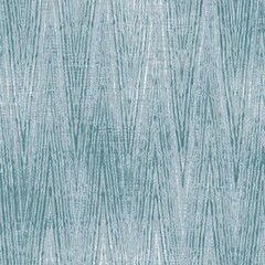 Teal mottled stripe patterned linen texture background. Summer coastal living style home decor fabric effect. Sea green wash grunge distressed blur material. Decorative stextile seamless pattern
