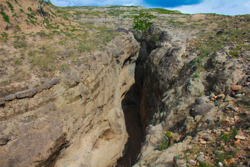 rocks in the mountains