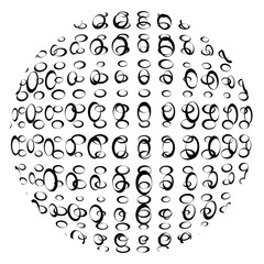 Distress Circular Texture