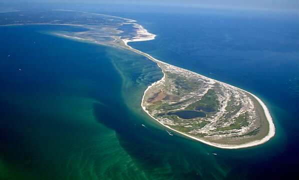 Monomoy Island Aerial at Chatham, Cape Cod
