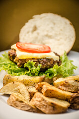 pulled pork sandwich