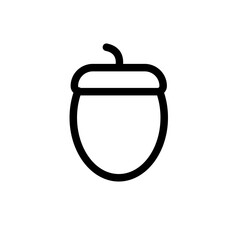 Peanuts Line Icon Logo Illustration Vector Isolated Design. Spring Season Icon Theme. Suitable for Web Design, Logo, App, and UI.