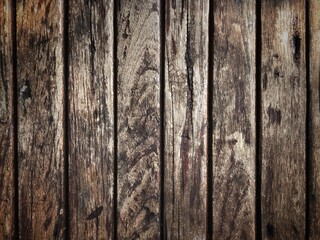 Old grunge wood wall for wood background and texture.