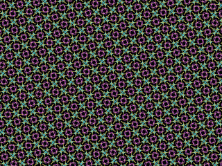 Digital Art Colorful Background Texture Pattern. Busy repeating abstract pattern on a black background.