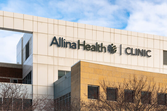 Allina Health Clinic Exterior And Trademark Logo