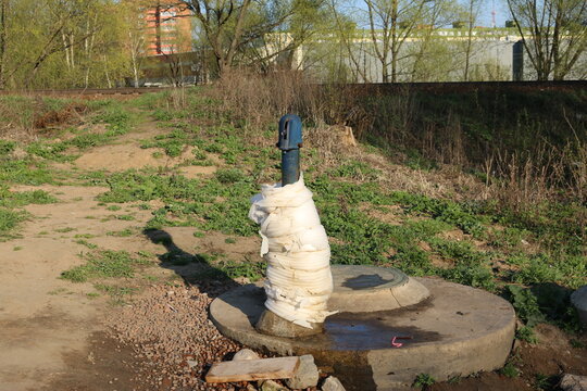 the village is the water pump