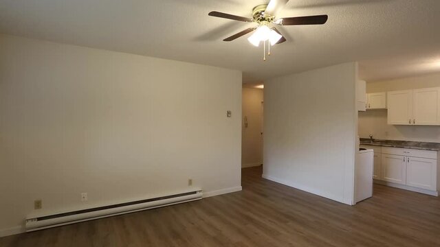 Empty Vacant Apartment Rental Unit