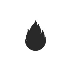 Fire flame Logo Template vector icon Oil, gas and energy logo