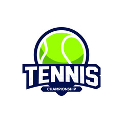 tennis Logo Design Template