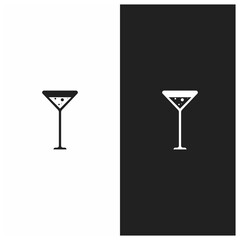 1080 x 1080 Chill Glass Black and White Icon