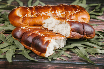 Traditional mexican bread called 