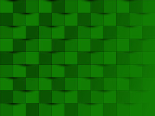 green background