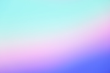 Pastel tone purple pink blue gradient defocused abstract photo smooth lines pantone color background