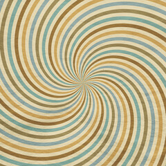 retro sun rays on old grunge paper