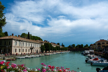Hafen, Peschiera del Garda, Venetien, Italien