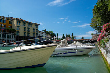 Hafen, Peschiera del Garda, Venetien, Italien