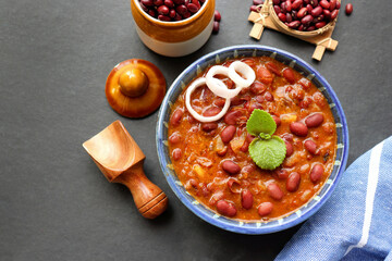 Rajma curry is a popular North Indian Food. Rajma is a socked Red kidney beans cooked with onions,...