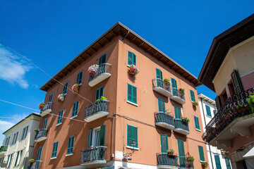 Naklejka premium Peschiera del Garda, Venetien, Italien