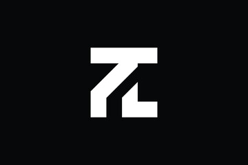 TL logo letter design on luxury background. LT logo monogram initials letter concept. TL icon logo design. LT elegant and Professional letter icon design on black background. T L LT TL