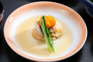 会席料理　一品料理　盛付　和食　日本食　JAPAN　FOOD　懐石