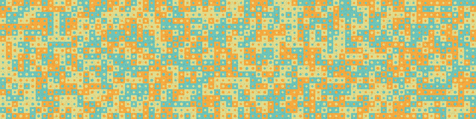 Abstract Geometric Pattern generative computational art illustration