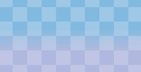 透明な青の市松模様の画像素材