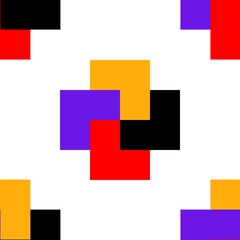 Geometric seamless pattern