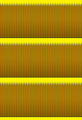 Pattern of dark yellow pencils at yellow background