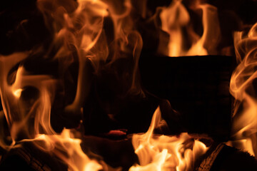 Kaminfeuer