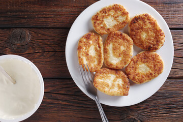 Cottage cheese pancakes