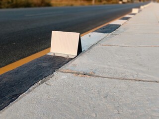 Reflective target To help visibility in driving