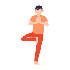 Yoga Flat Icon
